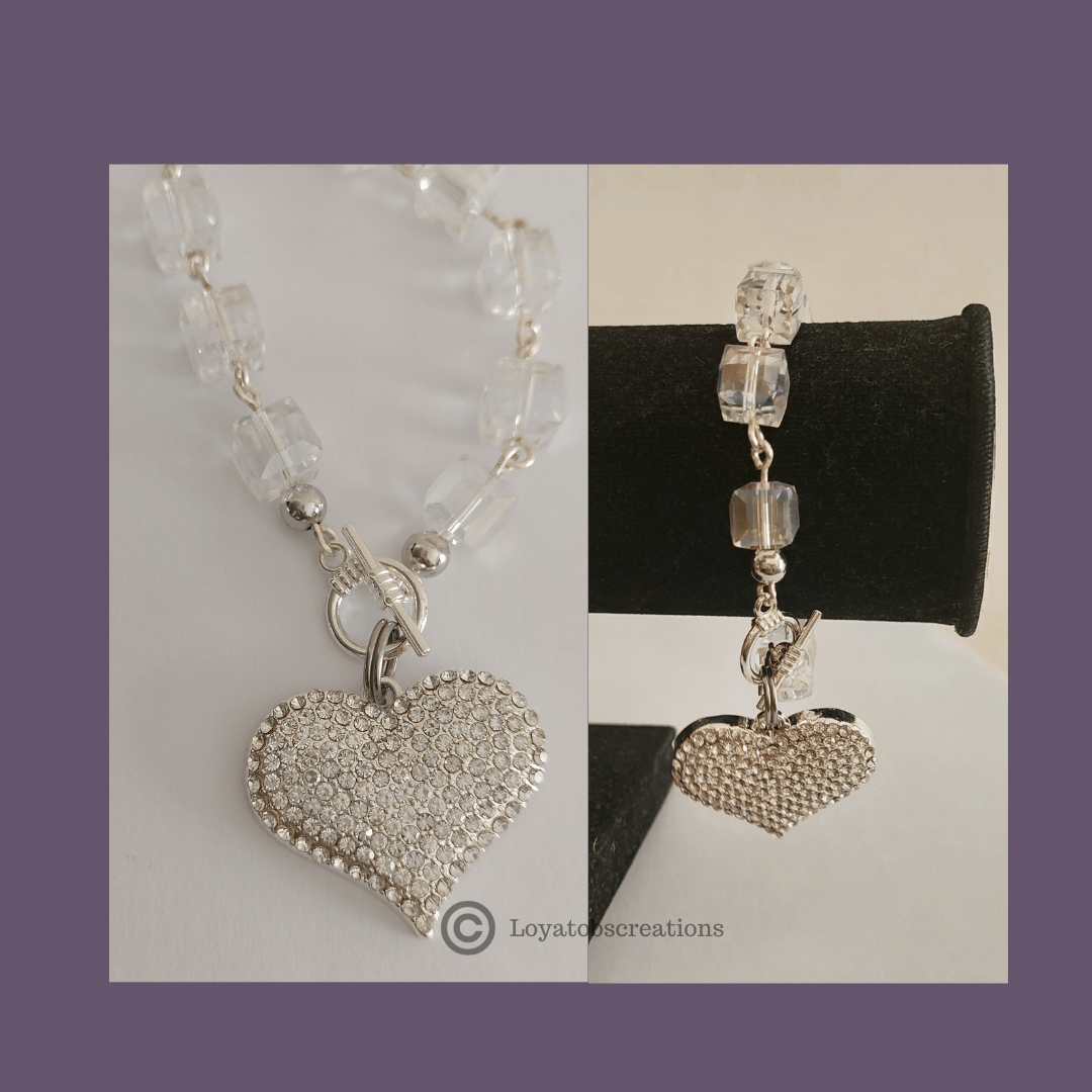 Heart Charm Bracelet