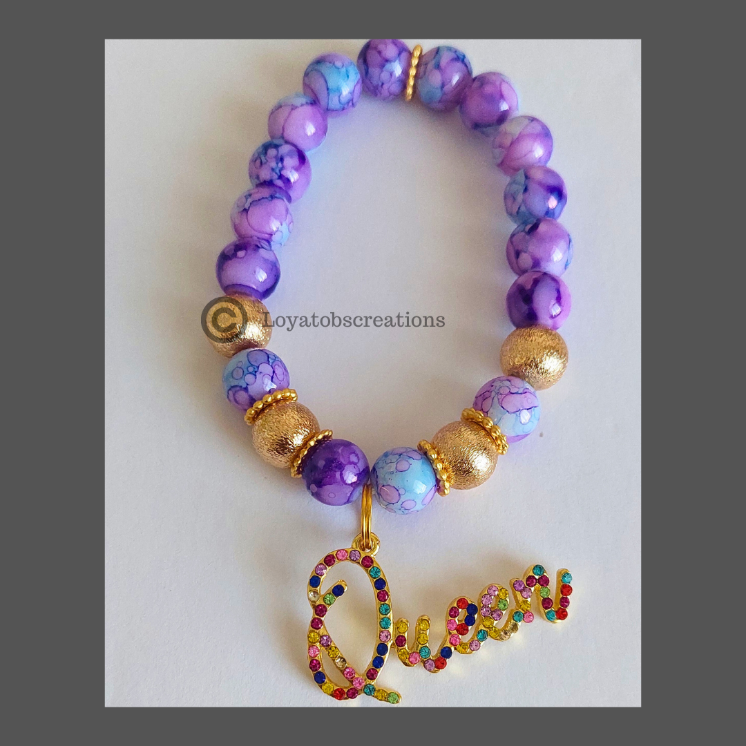 The Queen Charm Bracelet