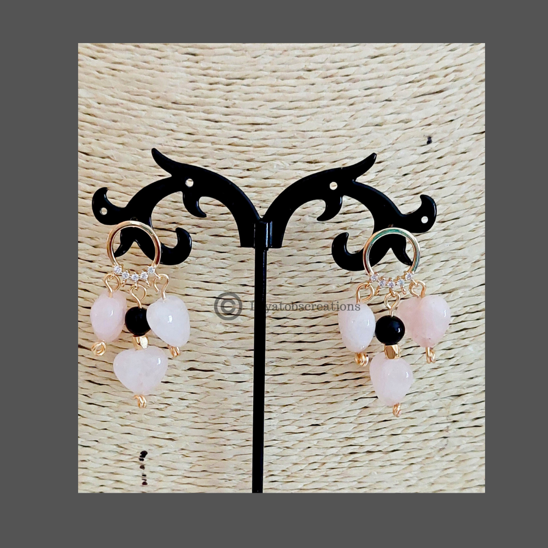 Rose of Sharon Necklace and Earring Set