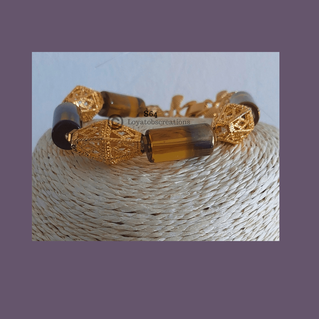 Golden Celebration Necklace and Earring Set
