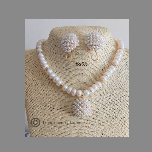 The Cosmos Necklace and Earring Set